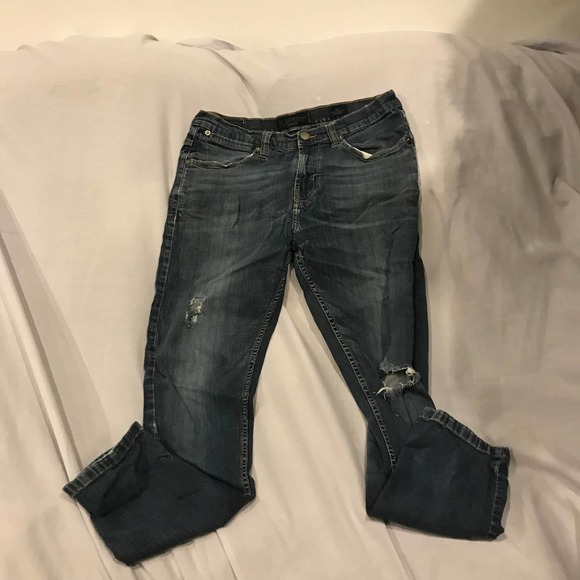 PD&C Stretch Slim Jeans, Men's 32x30 - Picture 3 of 4